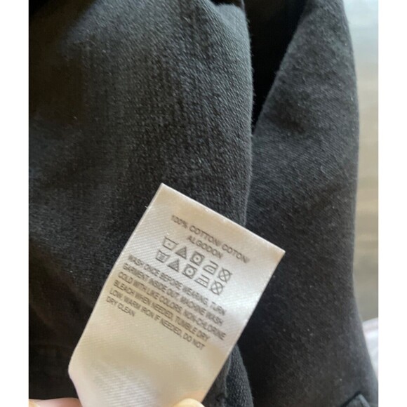 Lucky Brand Women's Raw Hem Utility Shorts size 28 NWT Cut-Off Black - Picture 8 of 13